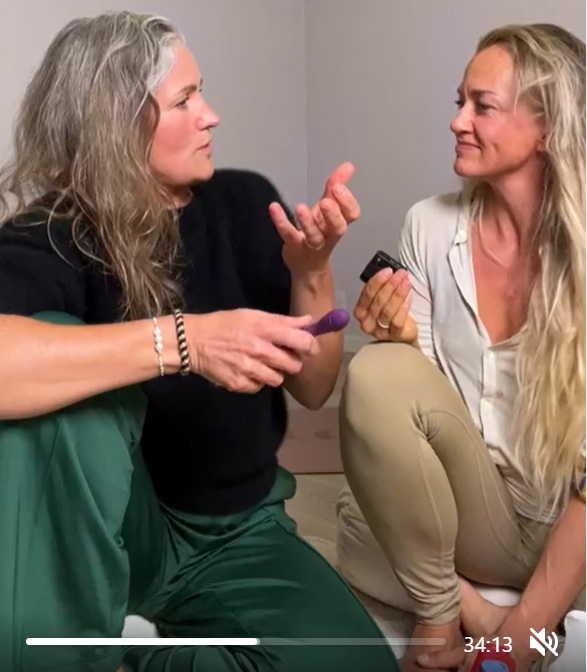 Lyt med på samtale om bækkenbunden mellem Ann Sofie Bækgaard og Micha Grøn